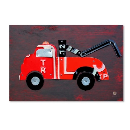 Design Turnpike 'Tow Truck' Canvas Art,30x47